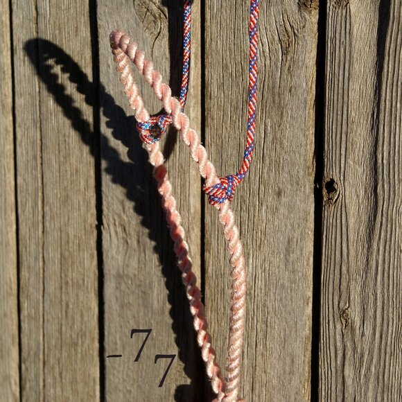 BarSevensSupply Other - Bosalita Lariat Rope Western Pony Training Cavesson/Cowboy Caveson Noseband